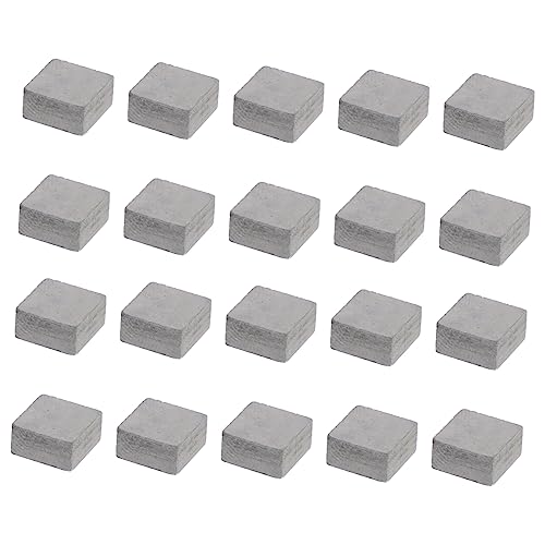 TOYANDONA 80 STK simulierte Ziegel Mini-Dekor Sandtisch Ziegel Sandtischsteine Mauerziegel mikrolandschaft Miniaturziegel Bausteine Miniatur-Ziegel-Ornament Mikro-Landschaftsziegel Ton Grey von TOYANDONA