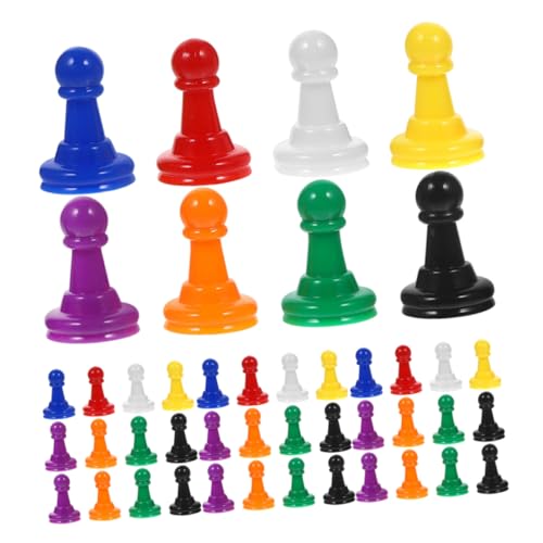 TOYANDONA 80 Stück Bunte Plastikspielsteine für Schach und Brettspiele Ersatz Kleine für Tischspiele und Partys Farben TOYANDONA 80 Stück Bunte Plastikspielsteine für Schach und Brettspiele Ersatz Kleine für Tischspiele und Partys Farben von TOYANDONA