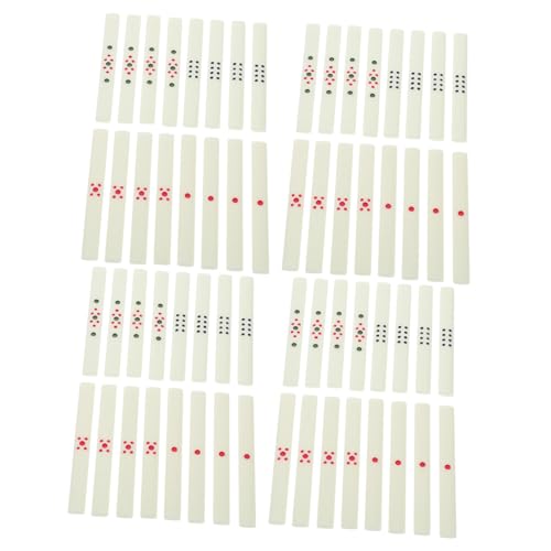 TOYANDONA 88Stücke Teiliges Mahjong Scoring Tool Kit für Chinesische Brettspiele Langlebige Zählstöcke Zubehör für Familien Freundesabende TOYANDONA 88Stücke Teiliges Mahjong Scoring Tool Kit für Chinesische Brettspiele Langlebige Zählstöcke Zubehör für Familien Freundesabende von TOYANDONA