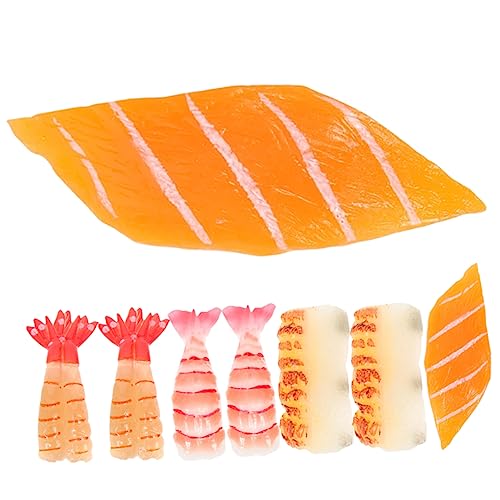 TOYANDONA 8St Sushi-Simulation hochzeitsdekoration hochzeitsdeco Sushi-Schaufensterdekorationen Sushi Kuscheltier Sushi-Imitationen Lebensmitteldekor entzückendes Sushi- PVC TOYANDONA 8St Sushi-Simulation hochzeitsdekoration hochzeitsdeco Sushi-Schaufensterdekorationen Sushi Kuscheltier Sushi-Imitationen Lebensmitteldekor entzückendes Sushi- PVC von TOYANDONA