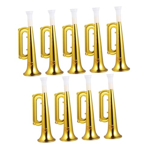 TOYANDONA 9 Stück Teiliges Trompeten aus Robustem Kunststoff Lautes Cheer Horn für Fußballspiele und Sportevents Buntes Anfeuerungszubehör für Jungen und Mädchen Kinderfreundliches Design TOYANDONA 9 Stück Teiliges Trompeten aus Robustem Kunststoff Lautes Cheer Horn für Fußballspiele und Sportevents Buntes Anfeuerungszubehör für Jungen und Mädchen Kinderfreundliches Design von TOYANDONA