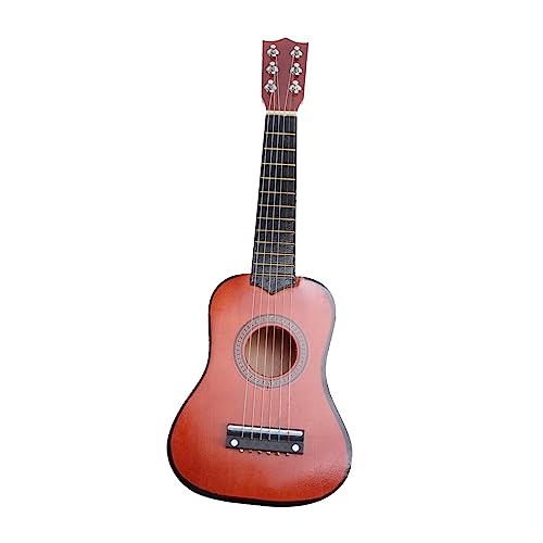 TOYANDONA Akustikgitarre für Anfänger Mini Gitarre aus Hochwertigem Holz für Musikinstrument TOYANDONA Akustikgitarre für Anfänger Mini Gitarre aus Hochwertigem Holz für Musikinstrument von TOYANDONA