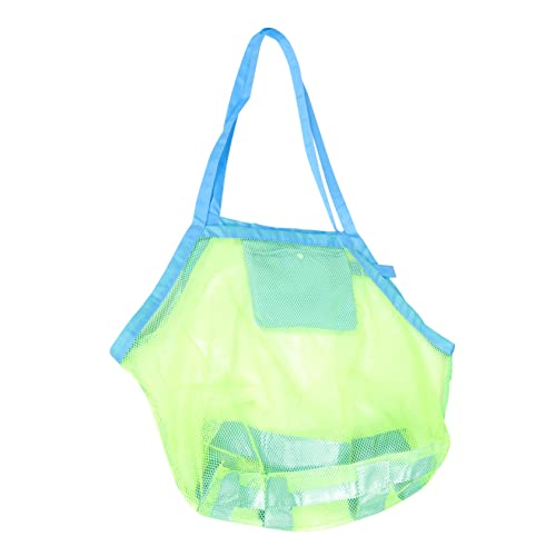 TOYANDONA Aufbewahrungstasche für Spielzeug Mesh-Strandtasche tragbare Mesh-Aufbewahrungstasche Strandtasche Kinder Outdoor Tasche Kinderversorgung Spielzeugkörbe Aufbewahrung für Kinder von TOYANDONA