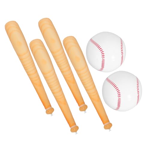 TOYANDONA Aufblasbare Baseballspielzeug Fledermäuse in die Luft jagen Baseball -Babyspielzeug Baseball- für aufblasbare Fledermaus Baseballprodukte im Freien PVC TOYANDONA Aufblasbare Baseballspielzeug Fledermäuse in die Luft jagen Baseball -Babyspielzeug Baseball- für aufblasbare Fledermaus Baseballprodukte im Freien PVC von TOYANDONA