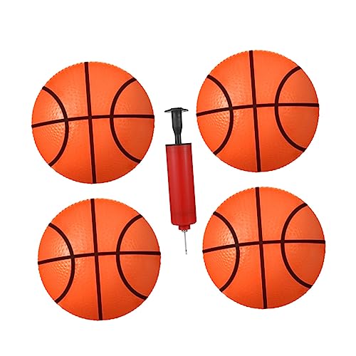 TOYANDONA Aufblasbare Basketballspielzeuge Für Lustige Farbenfrohe PVC Bälle Mit Einem Luftpumpen Set Perfekt Für Drinnen Und Draußen Ideales Für Jungen Und ädchen von TOYANDONA