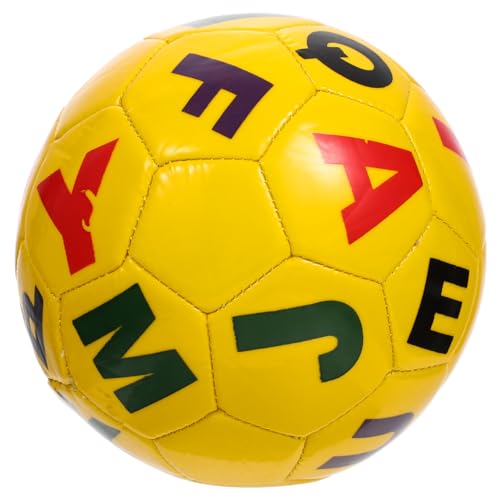 TOYANDONA Kinder Fussball Fussball Spielzeug Aufblasbarer PVC Fußball Für Kleinkinder Interaktives Für Drinnen Und Draußen Interessanter Freizeitball Für Jungen Und Ädchen Größe 2 von TOYANDONA