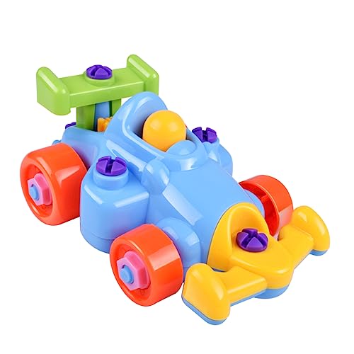 TOYANDONA BAU Dein Eigenes Spielzeugauto Lernspielzeug Für DIY Konstruktionsspielzeug 3D Puzzle Zum Auseinanderbauen Zufällige Farben Ideal Für Kreative Spielstunden von TOYANDONA