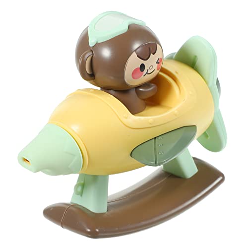 TOYANDONA Babypfeife Kinderpfeife kinderinstrumente -Flugzeug Interaktives für Flugzeuge lustige Gastgeschenke Cartoon-Pfeife Plastik Green von TOYANDONA