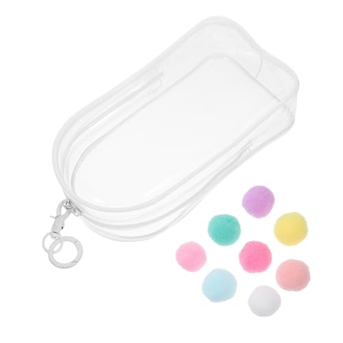 TOYANDONA Babytasche Zeigen Schlüsselanhänger Zum Sammeln Schlüsselanhänger Mit Sammelfigur Taschenanhänger Mit Minifigur Schlüsselanhänger Für Puppentasche Puppen-schlüsselanhänger Weiß PVC von TOYANDONA