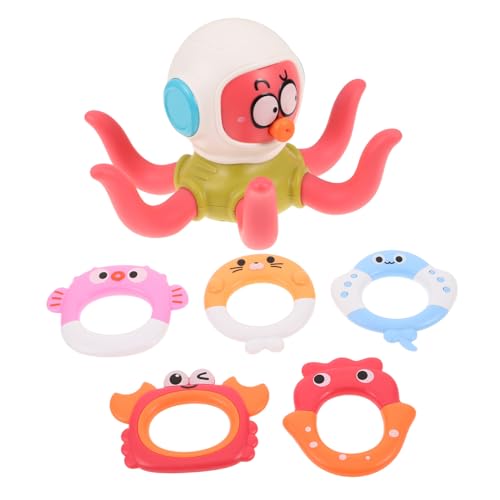 TOYANDONA Bade Poolspielzeug Schwimmendes Wurfringspiel Fördert Hand-Auge-koordination Für Junge Mädchen Kleinkinder Spielerisches Lernen TOYANDONA Bade Poolspielzeug Schwimmendes Wurfringspiel Fördert Hand-Auge-koordination Für Junge Mädchen Kleinkinder Spielerisches Lernen von TOYANDONA
