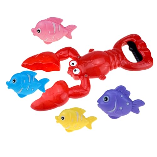 TOYANDONA Badespielzeug Lobster und Fisch Leichtes Sicheres mit Glatter Oberfläche und Ergonomischem Griff Bunter Wasserspaß für Junge Mädchen und Kleine Mädchen Ab Monaten TOYANDONA Badespielzeug Lobster und Fisch Leichtes Sicheres mit Glatter Oberfläche und Ergonomischem Griff Bunter Wasserspaß für Junge Mädchen und Kleine Mädchen Ab Monaten von TOYANDONA