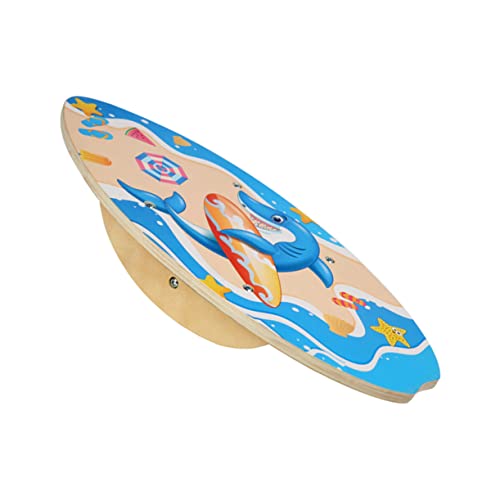 TOYANDONA Balanceboard zum für Balance Board balanceboards -Balance-Board Tragbares Balanceboard für Balance Board Kleinkind Holz Rosa von TOYANDONA