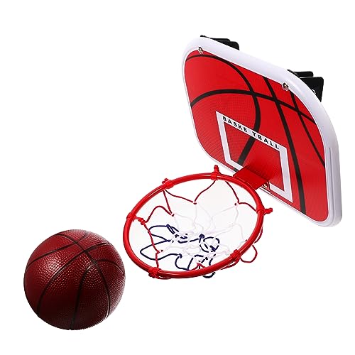 TOYANDONA Basketballrahmen Für Innen Aufhängbarer Basketballkorb Für Jungen Ideales Für Kinderzimmer Dekoration Für Jungen Und ädchen Kleiner Basketballrahmen von TOYANDONA