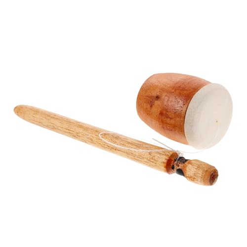 TOYANDONA Bassdrum-schlägel, Hölzerne Musik-trommelstöcke, Holzschlägel, Kleine Musikalische Trommelstöcke Zum Percussion-üben Für Den Handtrommel-Einsatz Für Musiker Und Anfänger von TOYANDONA