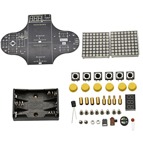 TOYANDONA Bausatz für Spielkonsolen selber Machen Elektronisches DIY-Spielkonsolen-Kit HiFi-Set Retro-Spielkonsole Eier Spielen selbstgebaute Bausätze Retro-Spielekonsolen von TOYANDONA