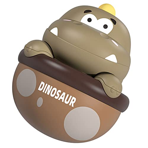 TOYANDONA Becher Wackelbecher -Dinosaurier- Kinder-Tumbler- Rasselspielzeug Für Kleinkinder Verschleißfestes Tumbler- Babyschlafspielzeug Abs von TOYANDONA