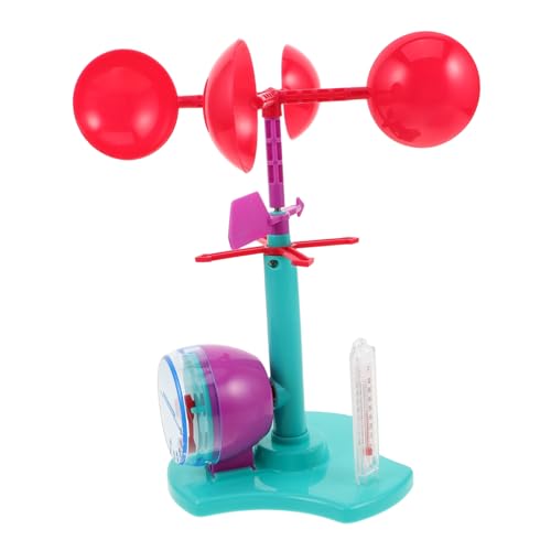 TOYANDONA Bildungsspielzeug windgeschwindigkeit Anemometer Lehrmittel für naturwissenschaftliche Experimente Mechanik-Physik-Experiment Anemometer mit Windrichtung Lernen Plastik TOYANDONA Bildungsspielzeug windgeschwindigkeit Anemometer Lehrmittel für naturwissenschaftliche Experimente Mechanik-Physik-Experiment Anemometer mit Windrichtung Lernen Plastik von TOYANDONA