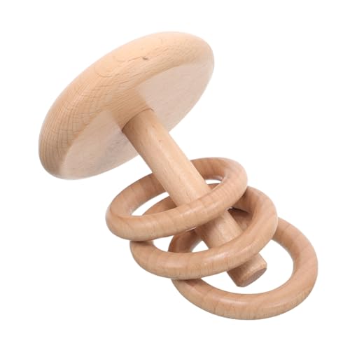 TOYANDONA Buchenholzgebäude Babybausteine Frühes Lernen Stapelringe Babyspielzeug stapeln Lernspielzeug für Kleinkinder buntes Ringspielzeug hölzern Beige TOYANDONA Buchenholzgebäude Babybausteine Frühes Lernen Stapelringe Babyspielzeug stapeln Lernspielzeug für Kleinkinder buntes Ringspielzeug hölzern Beige von TOYANDONA