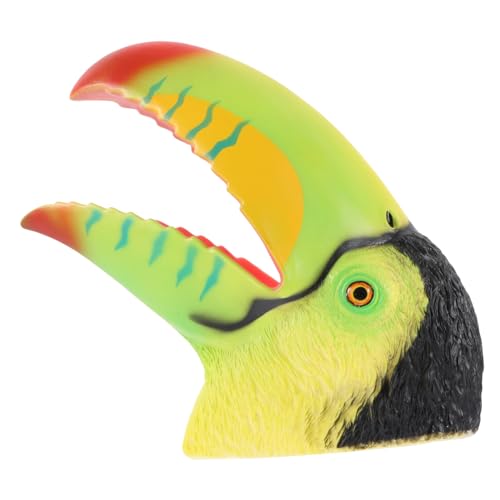 TOYANDONA Bunte Toucan Handpuppe aus Weichem Waschbarem Kindgerechtes Rollenspiel und Frühpädagogisches Lernspielzeug für Interaktive Tierfigur für Fantasievolles Geschichtenerzählen TOYANDONA Bunte Toucan Handpuppe aus Weichem Waschbarem Kindgerechtes Rollenspiel und Frühpädagogisches Lernspielzeug für Interaktive Tierfigur für Fantasievolles Geschichtenerzählen von TOYANDONA