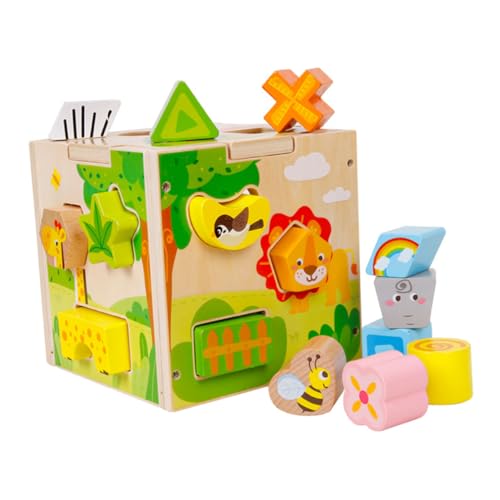 TOYANDONA Cartoon Intelligenz Box Kinder Lernspielzeug Puzzle Spielzeug Gehirn Spielzeug Passender Block Kinder Kind Puzzle Spielzeug Bildung Frühes Lernspielzeug Lustiges Spielzeug von TOYANDONA