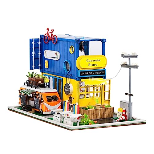 TOYANDONA DIY Miniatur Puppenhaus öbel Set K 039 Kreatives Miniatur DIY Kit Aus Für Für Kreative Räume Ideales Für Kleine Designer Und Bastler von TOYANDONA