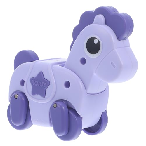 TOYANDONA Denkspiel Auto Auf Zappelspielzeug Roboter Tiere Zappeln Die Spielzeuge Kinderspielzeug Uhrwerk Tierspielzeug Bauch Kinderwagenspielzeug Abs Violett von TOYANDONA