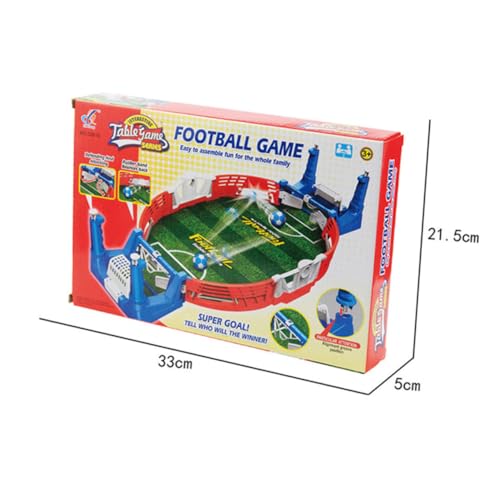 TOYANDONA Desktop-Fußballtisch interaktives kinderspielzeug jucarii pentru copii spielzeuge zabawki stymulujące rozwój Fußball Tischfußball- Produkte rot von TOYANDONA