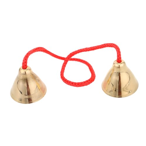 TOYANDONA Die Glocke Berühren Jingle Bells-instrument Klatschende Glocke Kleine Messingglocken Klingelt Kupfer von TOYANDONA