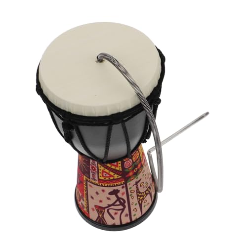 TOYANDONA Donnertrommel Handtrommel Schlüsselanhänger Mit Afrikanischer Trommel Zungentrommel Afrikanische Trommeln Für Erwachsene Kelchtrommel Geräuschmacher Djembe-Percussion Stahl von TOYANDONA