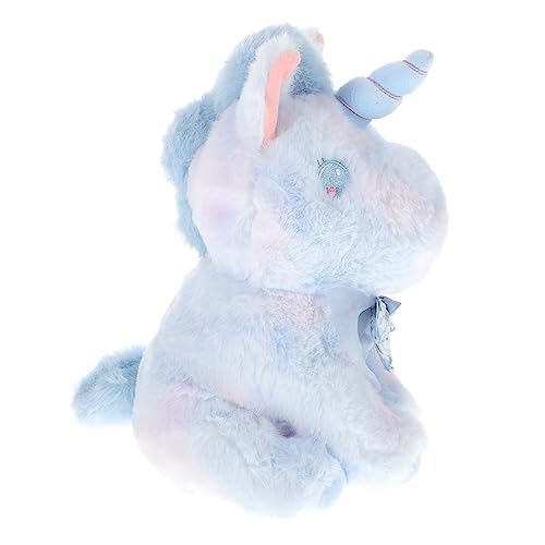 TOYANDONA Einhorn-Puppen Spielzeuge Tiere Kinderspielzeug Plüschtier Plüsch-Einhorn Einhorn-schmuck Einhorn Einhorn Pp Baumwolle Sky-Blue von TOYANDONA