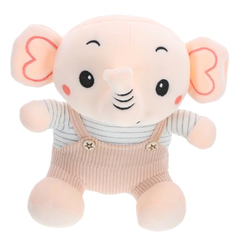 TOYANDONA Elefantenpuppe Elephant plüschelefant spielzeuge Elefant Plüsch Elefantenspielzeug für Babys Plüschtiere Kuscheltiere süßer Plüsch Daunenbaumwolle Rosa von TOYANDONA