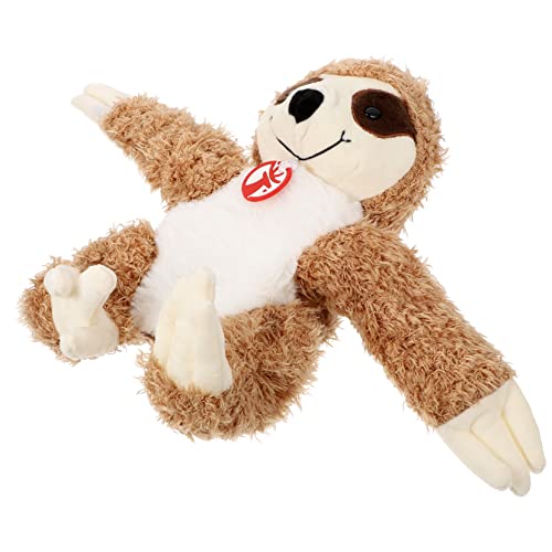 TOYANDONA Faultier Handpuppe B Die Marionetten Puppen Handpuppe Tiere DIY Handspielzeug Ausgestopftes Handspielzeug Pädagogisches Lebensechtes Handspielzeug Dekoratives von TOYANDONA