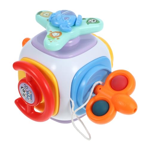 TOYANDONA Flugzeug Busy Ball Spielzeug Für Kleinkinder Flugzeug Säuglingsspielzeug Babyspielzeug Kleinkind Spielzeug Busy Würfel Für Mädchen Und Jungen Pädagogische Aktivität von TOYANDONA