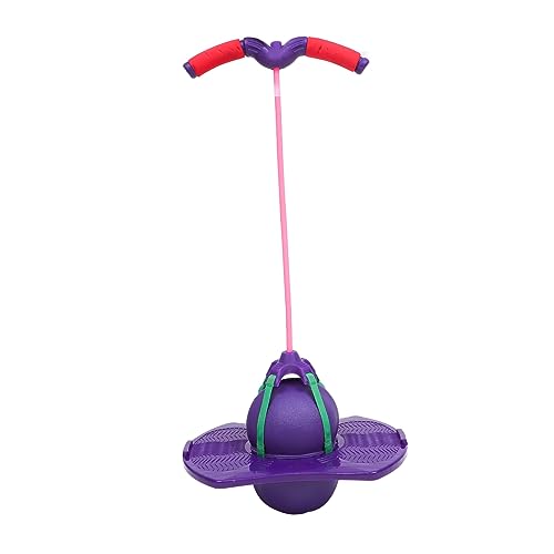 TOYANDONA Flummi Pogo-Stick-Spielzeug Jumper-Spielzeug Hüpfende Spielzeuge Pogo-Ball Für Kinder Schaumstoff-pogo-Stick Pogo-Stick Für Erwachsene Ermutigen Pedal Kleinkind Violett PVC von TOYANDONA