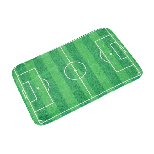 TOYANDONA Fußballmatte Für Fußmatten Für Fußball-brettspiel Fußballsachen Fußballziel Fußballplatzmatte Fußballkinder Tischspiele Tabletop Fußballspiel Green Polyester von TOYANDONA