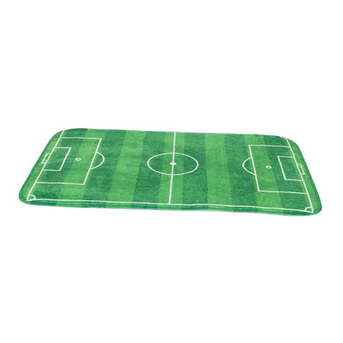 TOYANDONA Fußballmatte für Fußball Tischfußball Billard Fußball Tischfussball Fußballmatte Tischfußball Spielmatte Mini-Tischfußballspiel Fußballspieltisch Polyester Green von TOYANDONA