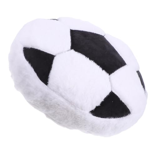 TOYANDONA Fußballspielzeug Cute Pillow Lovely Pillow Funny Pillow Soft Toy Plüschkugel Kissen in Fußballform spielzeuge Gefülltes Fußballkissen Mit Fußball gefülltes Wurfkissen PP Baumwolle von TOYANDONA