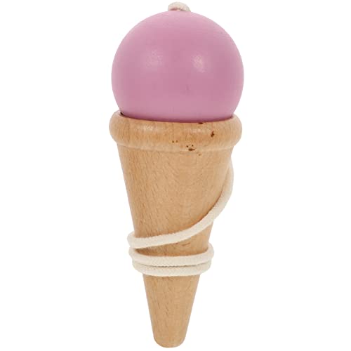 TOYANDONA Geschicklichkeitsball bastelzeug für Activity für Gruppenspielzeug Wiegenpendel Schreibtisch-Gadgets Kendama- für lustiges Kendama- Holz Rosa von TOYANDONA