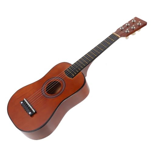 TOYANDONA Gitarrenspielzeug Gitarre Für Musikalisches Mini-Instrument Pädagogisches Kleine Ukulele Gitarre Für Erwachsene Üben Gitarre -Ukulele von TOYANDONA