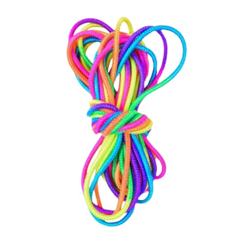 TOYANDONA Gummiband-Sprungspiel Springseil trainieren springen Seil Chinesisches Springseil Fitness-Springseil elastisches Springseil Outdoor-Springseil Plastik von TOYANDONA