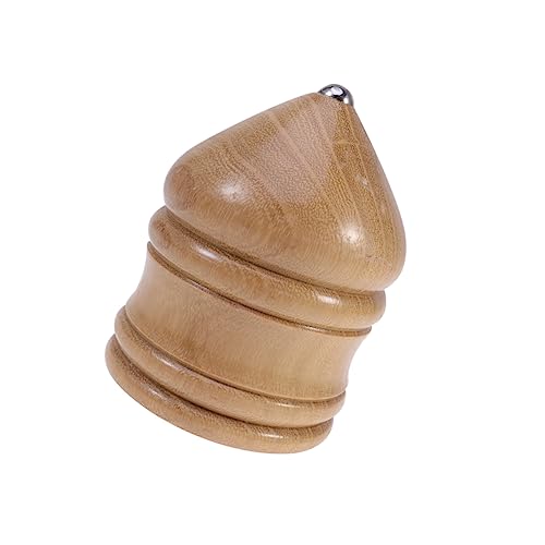 TOYANDONA Holzspielzeug Für Kinder Gyro Peg-Top Kinderspielzeug Kinder holzspielzeug Spielzeug Holz brummkreisel Twerking-Spielzeug Holzpflockspitze Holzplatte Nostalgie Jacke Fitness von TOYANDONA