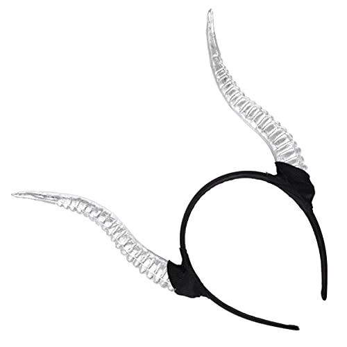 TOYANDONA Haar Gazelle Gothic Mädchen Dämon Foto Einzigartig H Cosplay Schafe Halloween Kostüm Haarbänder Hoop Zubehör Parodie Kopf Kopf: Liefert Party Teens Zubehör Requisiten Weihnachten von TOYANDONA