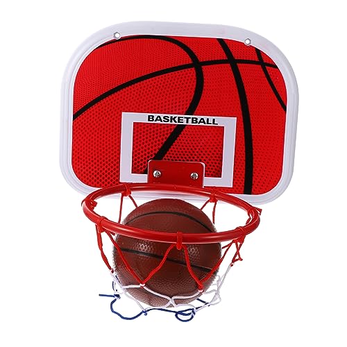 TOYANDONA Hängender Basketballkorb Für Indoor & Outdoor Kein Bohren Erforderlich Kompakter Basketballsatz Mit Board Für Jungen Und ädchen Ideal Für Kleine Hände von TOYANDONA