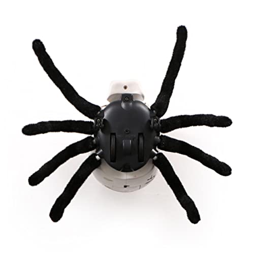 TOYANDONA Halloween-spinnendekorationen Springende Spinne Roboter Tarantel Tiere Schädelverzierung Brown von TOYANDONA