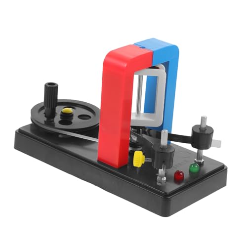 TOYANDONA Handkurbel Generator für Elektrische Experimente Tragbarer Dc Handgenerator aus Robustem Material Einfach Zusammenbaubar für Physikalische Schulversuche und Laboranwendungen TOYANDONA Handkurbel Generator für Elektrische Experimente Tragbarer Dc Handgenerator aus Robustem Material Einfach Zusammenbaubar für Physikalische Schulversuche und Laboranwendungen von TOYANDONA