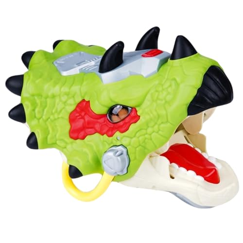 TOYANDONA Handpuppe Dino Handschuhe ausgestopft Puppen Marionette DIY Dinosaurier Puppe Dinosaurierpuppe für Dinosaurierpuppe zum Geschichtenerzählen Plastik Green von TOYANDONA