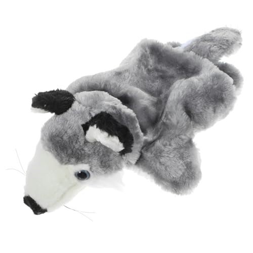 TOYANDONA Handpuppe Früherziehung Handpuppe Kleine Handpuppe Gefülltes Handspielzeug Handpuppen Für Tiere Dekoratives Handpuppenspielzeug Plüsch von TOYANDONA