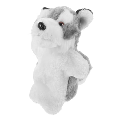 TOYANDONA Handpuppe Wolf Handpuppe Fantasiespielzeug für Vorführungen Kinderhandpuppe Hand-Puppenspiel Cartoon-Tierpuppenspielzeug Plüsch Handpuppe Handpuppen PP Baumwolle von TOYANDONA