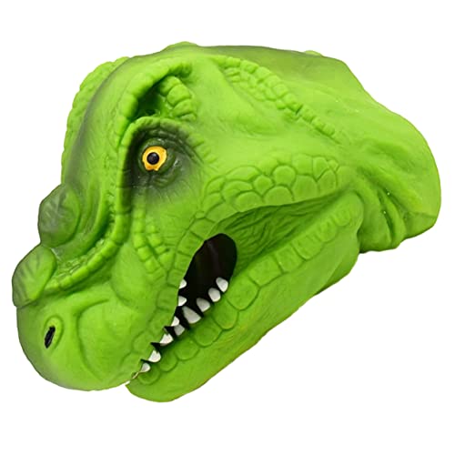 TOYANDONA Handpuppe kindersachen Chaps laufstall dinotasia The Edith Eger Lustig Toys Kinderspielzeug Puppen für Kleinkinder Tierpuppen Puppen für Plastik Green von TOYANDONA