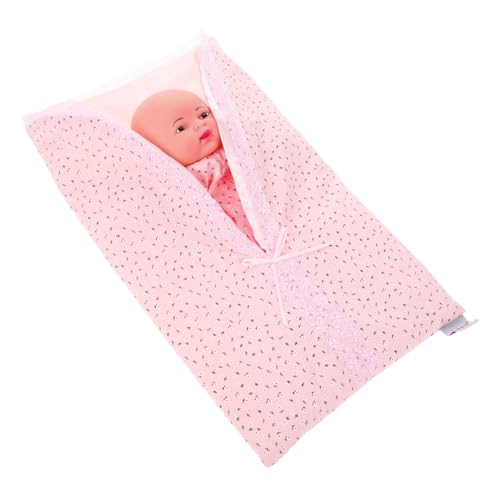 TOYANDONA Handpuppenspielzeug Wiedergeborene Puppenspielzeug Mädchenspielzeug Spielzeug Wiedergeborene Puppen Kuscheltiere Für Babys Puppen Für Plüsch Handpuppe Babydolls Weiches Gummi Rosa von TOYANDONA